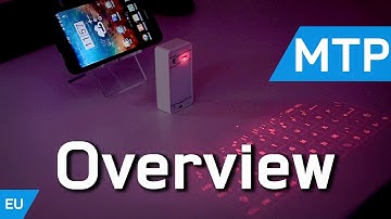 Bluetooth Laser Keyboard 3-in-1 - Overview Video - MyTrendyPhone