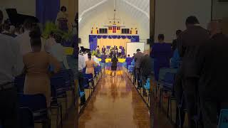 Mical Forsythe Reads the Bible at NCU Chapel May 2, 2026 on sabbath for scripture reading.