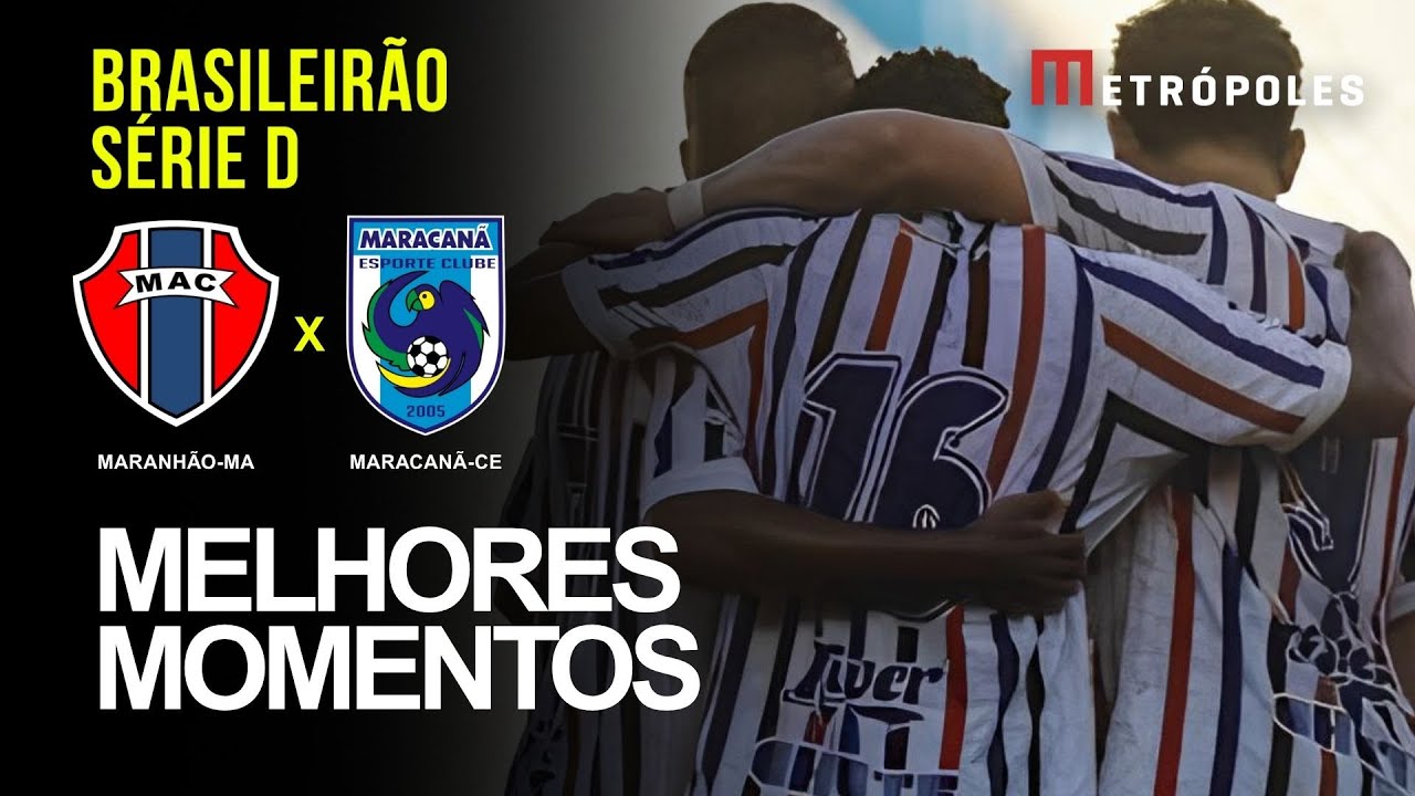 Confira os melhores momentos do jogo entre entre MARANHÃO-MA X MARACANÃ ...