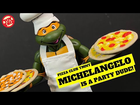 2024 MICHELANGELO IS A PARTY DUDE! | Pizza Club Cartoon TMNT