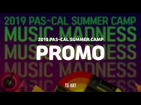 2019 Pas-Cal Summer Music Camp Promo