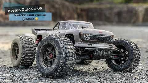 Arrma Outcast 6s - Quarry bash (light) 😬
