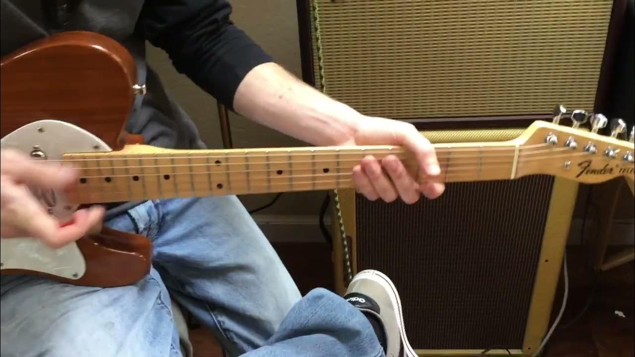 The ultimate clean tone guitar / amp combination Fender Telecaster