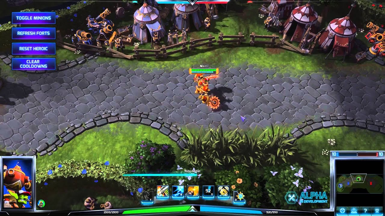 Gazlowe Robo Goblin - Heroes of the Storm Alpha