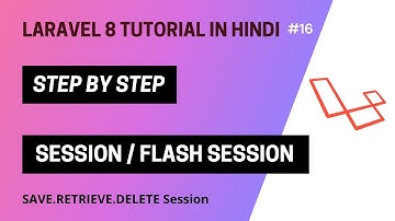 Laravel 8 tutorial in Hindi (Session) | Login example without database | part 16 | 🔥 2023