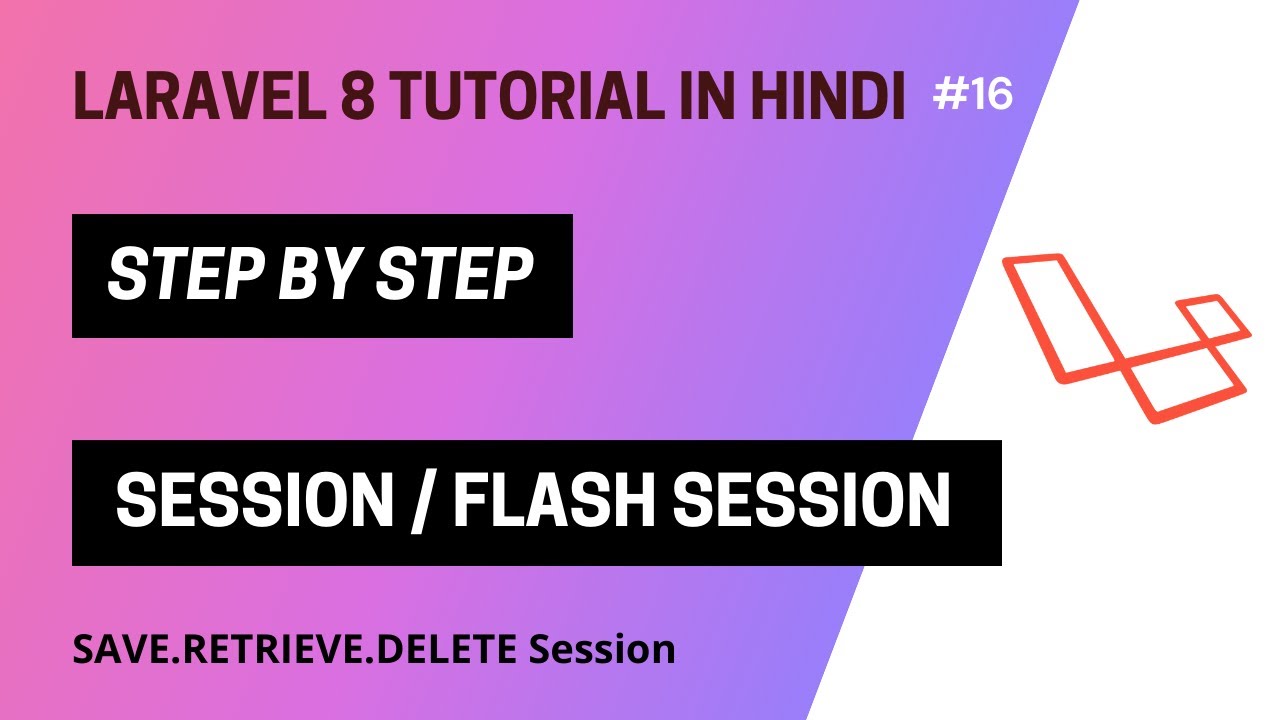 Laravel 8 tutorial in Hindi (Session) | Login example without database ...