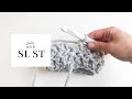 CROCHET How to Join with SL ST (slip stitch)