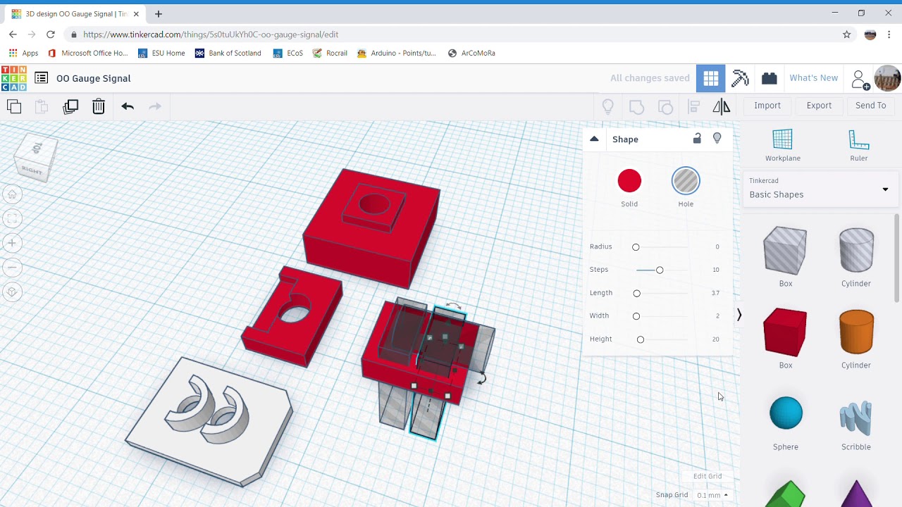 3D Printed Signals Part 1 - YouTube