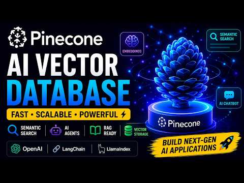 Pinecone AI Vector Database | Fast Semantic Search & RAG Power
