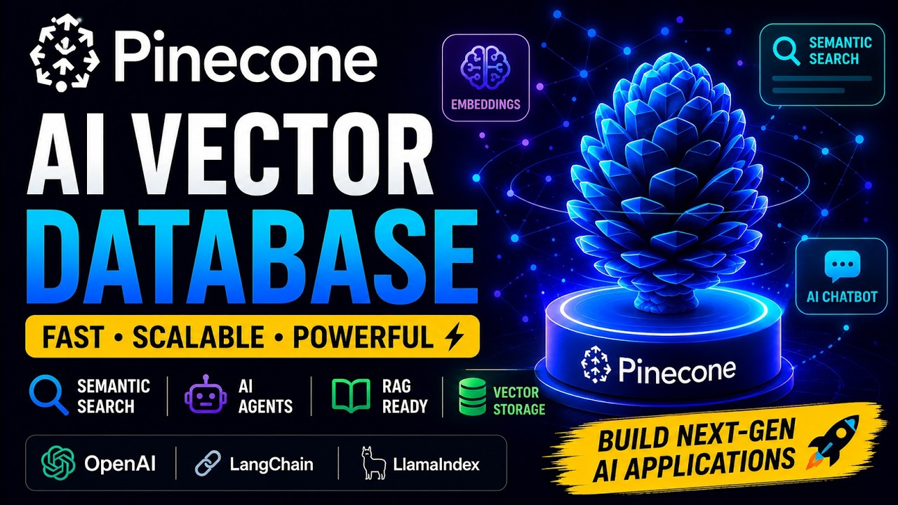 🌲 Pinecone AI Vector Database 🚀 | Fast Semantic Search & RAG Power ⚡ ...