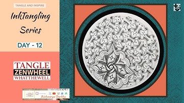 ZenWheel And WhatTheWell | HeartiZen | Exclusive Zentangle | Exploring Hearts | Year 2021