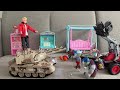 Unboxing the power of a tank versus a horde of gun-wielding zombies ASRM TOY VIDEO