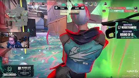 Shroud reacts to TSM almost got eliminated by ABX from VCT Qualifiers