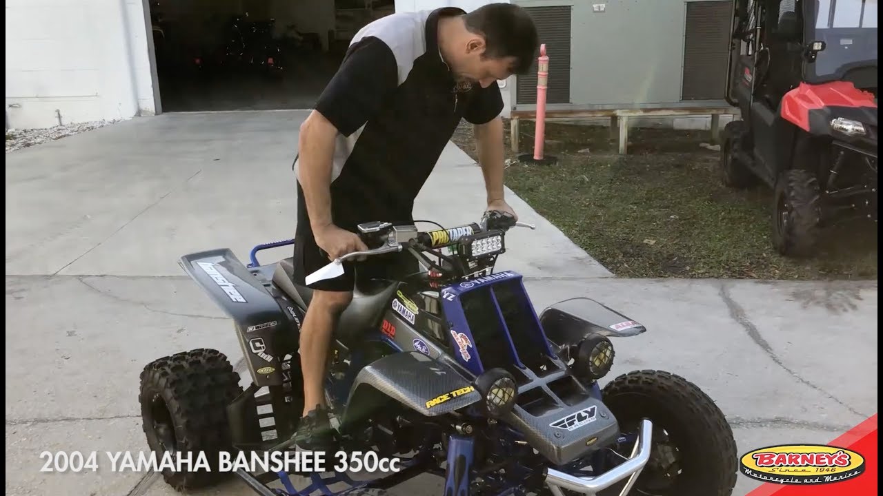 Barney's of St. Pete 2004 Yamaha Banshee 350cc YouTube