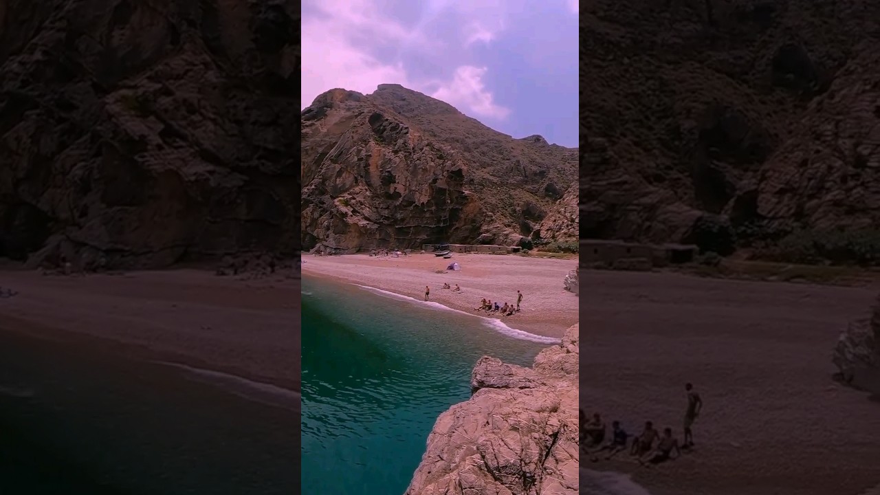 From the Al Hoceima National Park Here is The Beach Of Tikkit [🏖️]
