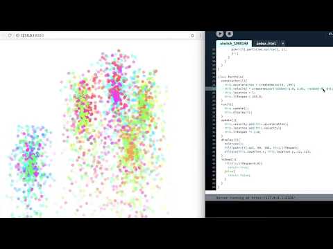 [Processing] Art #84 ColorSpurt