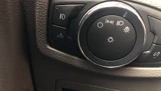 Ford F-150 : How to turn on/off highbeam headlights