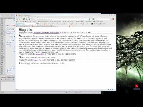 PHP & MySQL Tutorial 11: Extending a Basic Blog: Part 3