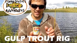 How to use Berkley Gulp Trout Dough and Powerbait Trout Fishing