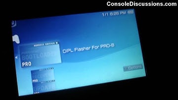 PSP Custom Firmware 6.39 ME-6 and PRO-B7 Comparison