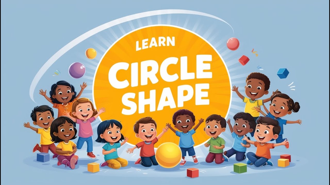 Circle shape song | Learn Circle Shape | kids Songs +Nursery Rhymes ...
