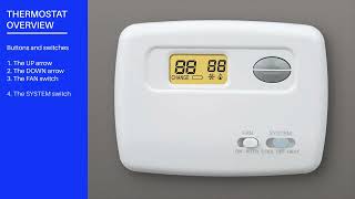 White-Rodgers 70 Series - 1F78-144 - Thermostat Overview