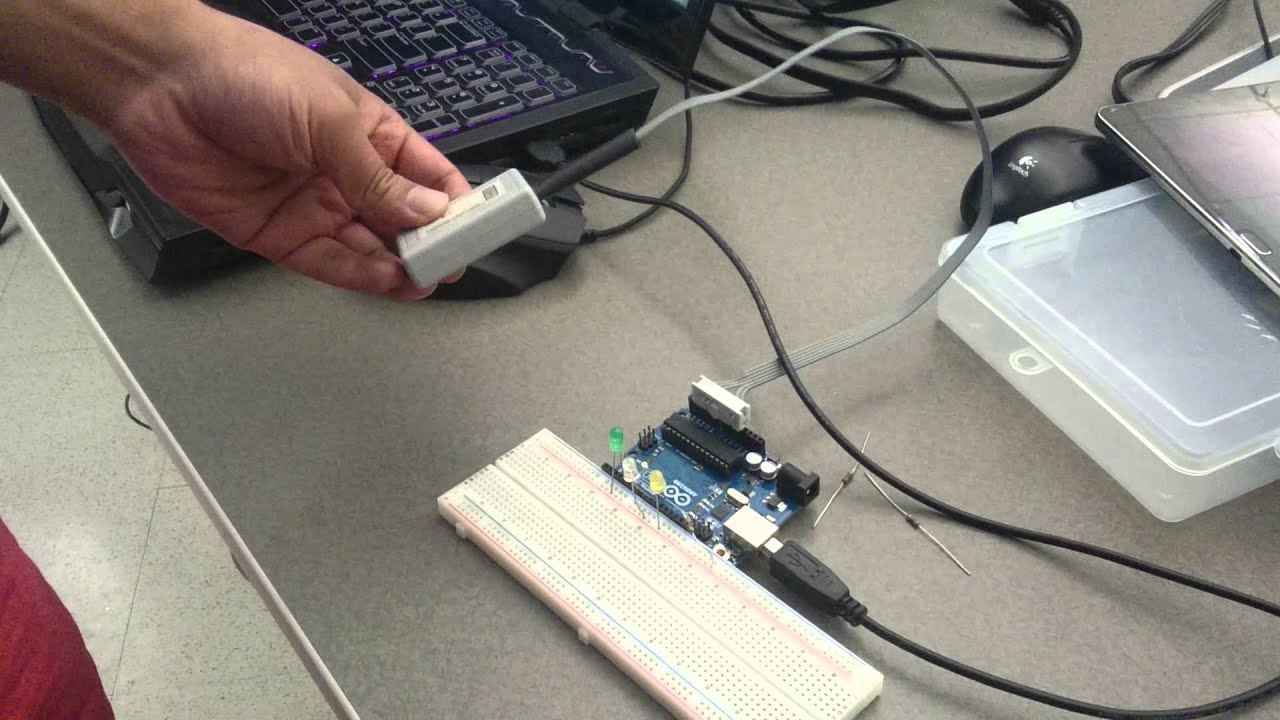 Arduino Tutorial - LEDs and Accelerometer (End Product) - YouTube