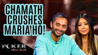 Chamath Palihapitiya Crushes Maria Ho on Poker After Dark!