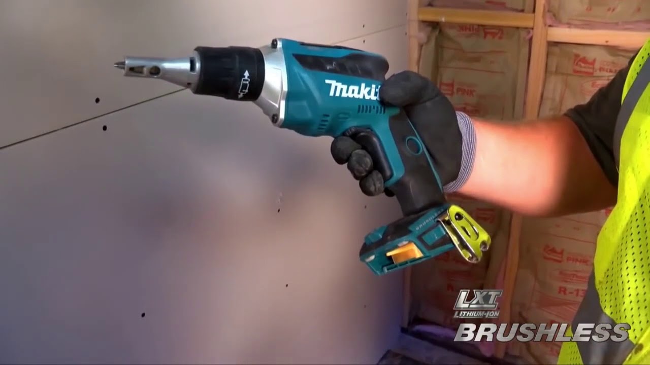 Makita DFS452Z-atornillador a batería 18V,con motor BL sin escobillas,para  tabiqueria seca (solo cuerpo). » Pro Ferretería