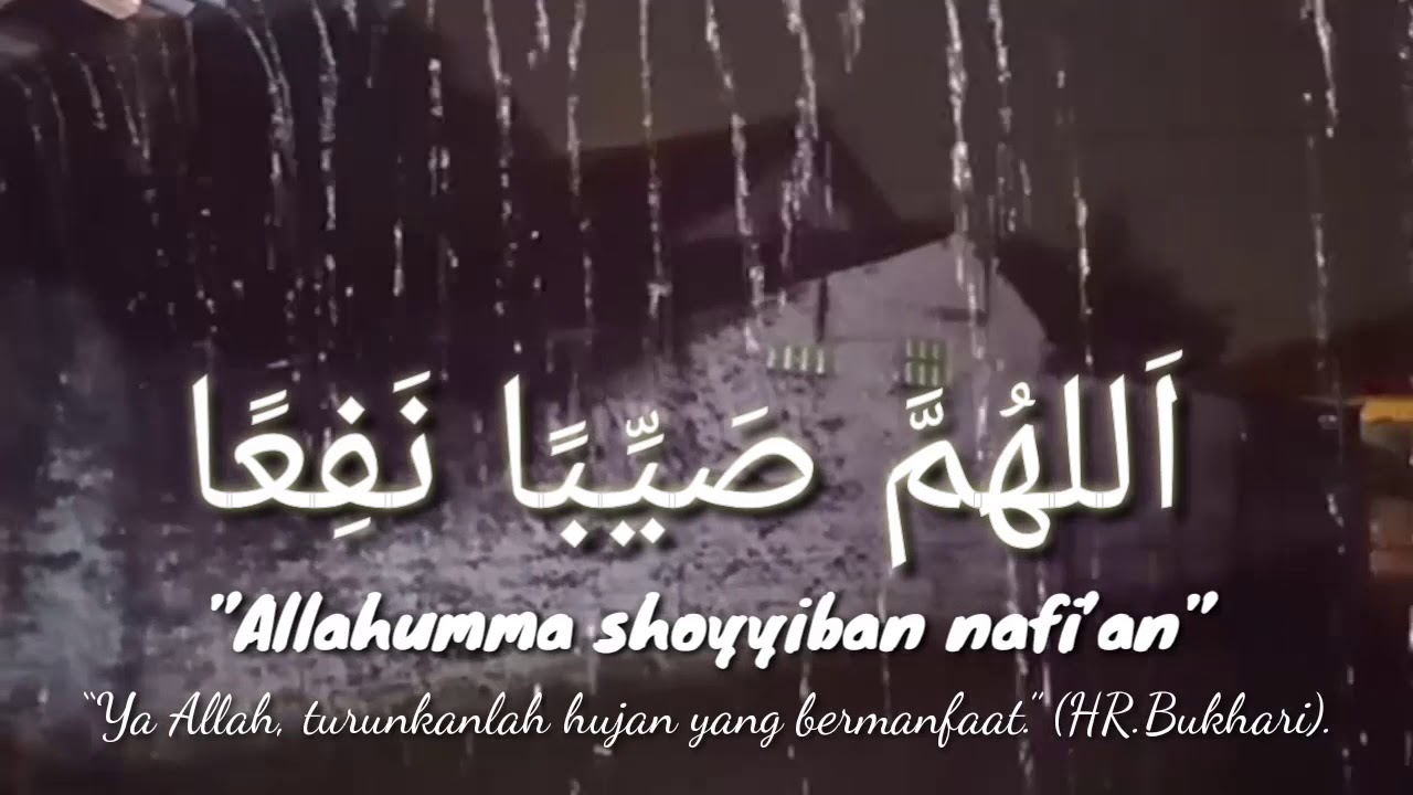 Doa disaat Turun Hujan - YouTube