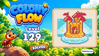 Information Colony Flow Level 129 | Walkthrough & Solution Guide