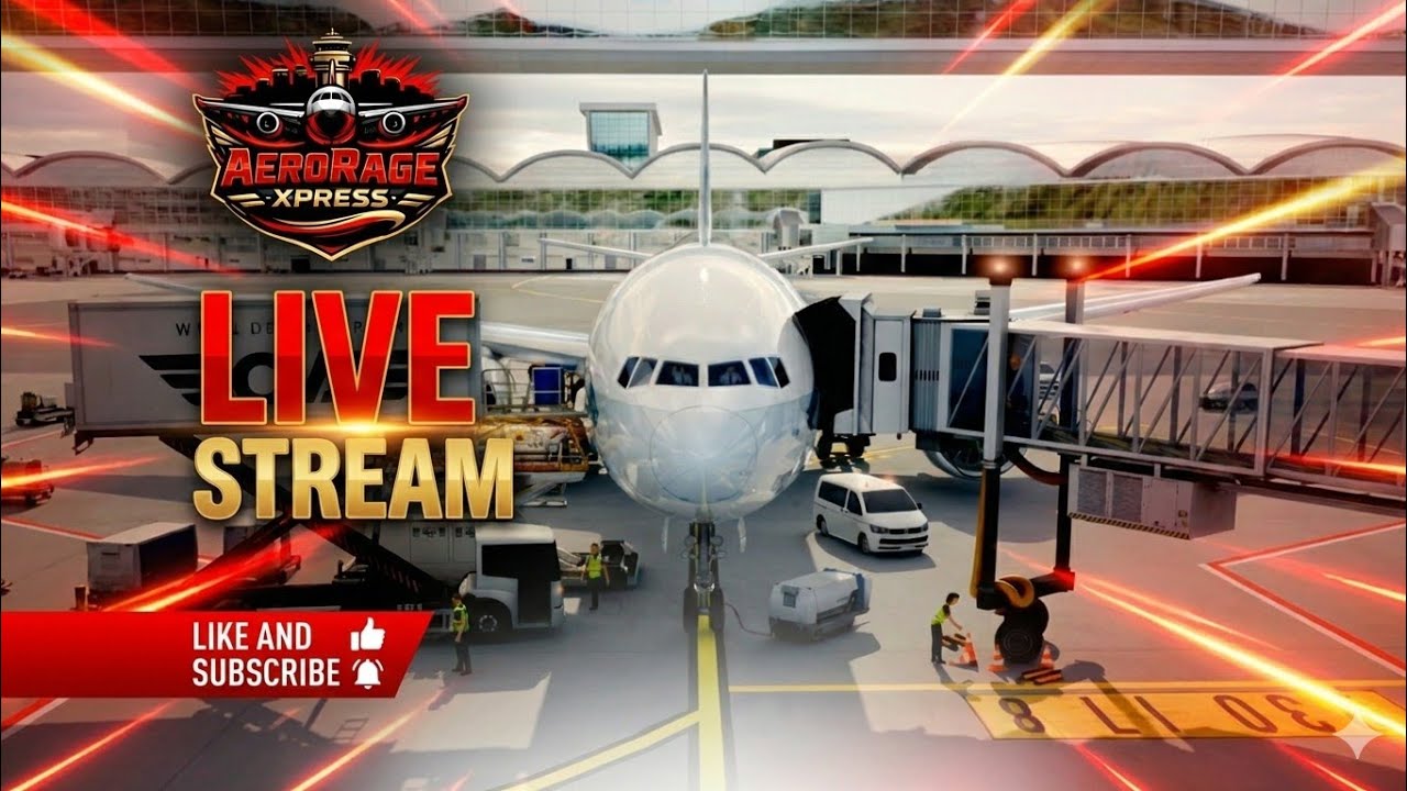 AeroRageXpress Live 🔴 | SkyJet Alliance | Handling player contracts | World of Airports