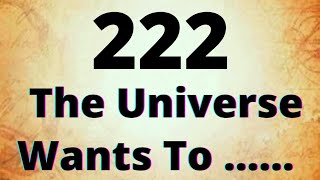 Todays universe message 💌| Angel Numbers 🌈| Law Of Attraction ✨| 222 meaning 🌟| Gods message for me