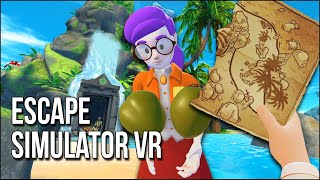 Escape Simulator VR | Will We Find The Hidden Treasure Before Time Runs Out?