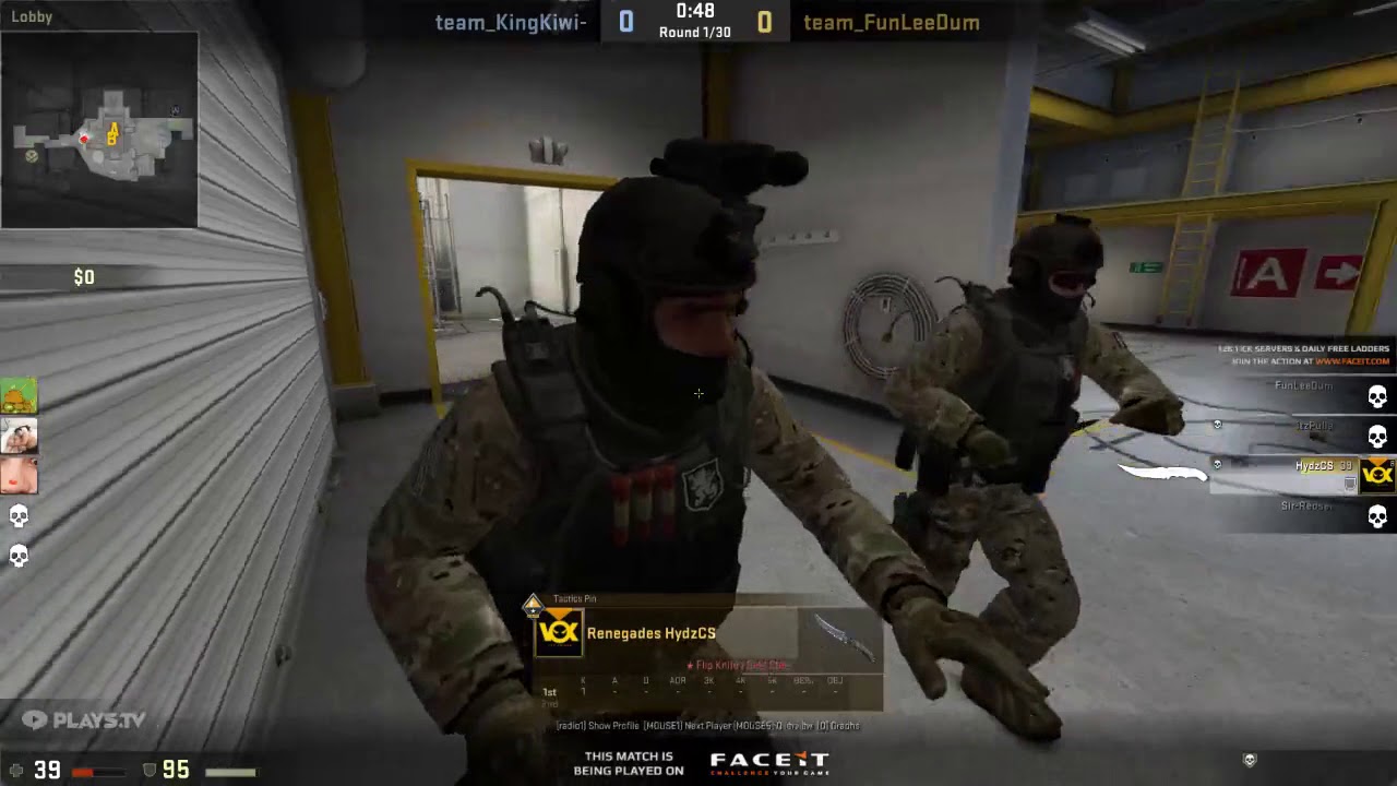 FACEIT KNIFE CLUTCH 3K CSGO YouTube