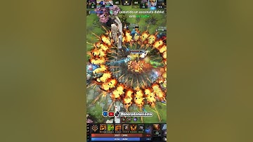 Shadow Fiend makes an incredible entrance #dota2 #dota2highlights