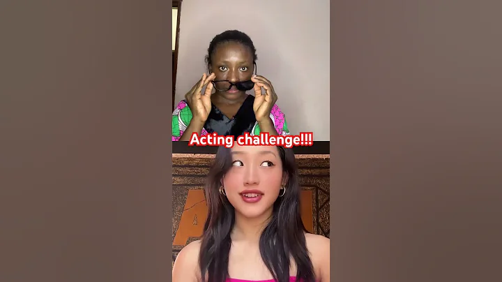 Acting challenge!!! #acting #duet #lipsyncs #funny #comedy #designedbytolarh