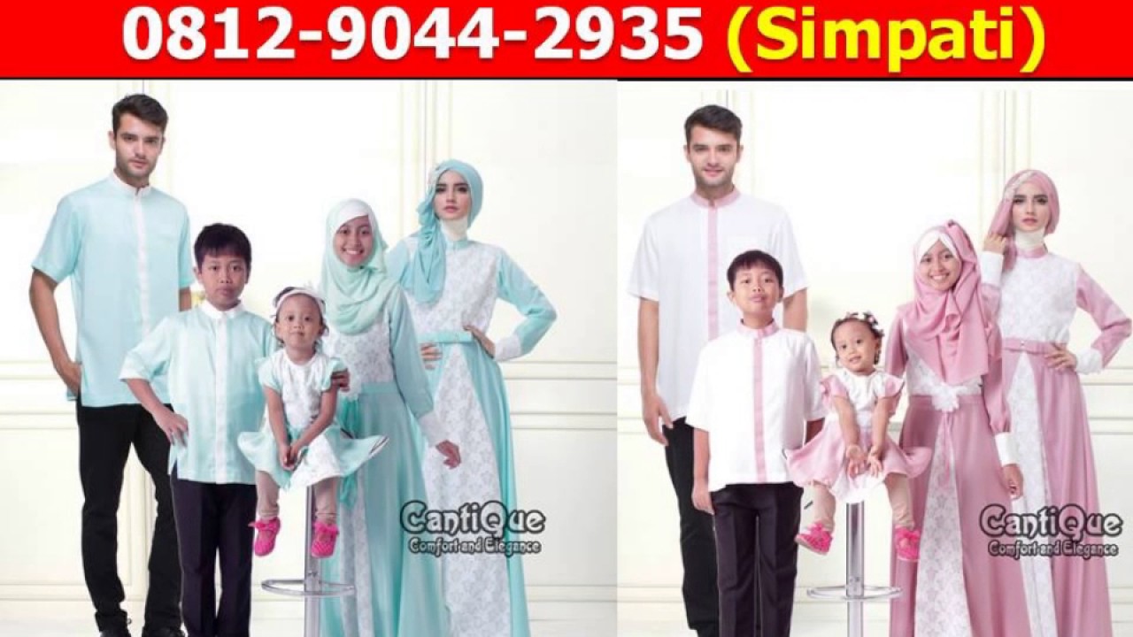 Jual Baju  Lebaran Couple  Muslimah di  Palembang  YouTube