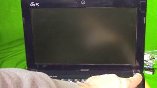 How to reset EEE PC 1015 Netbook computer recovery to factory default