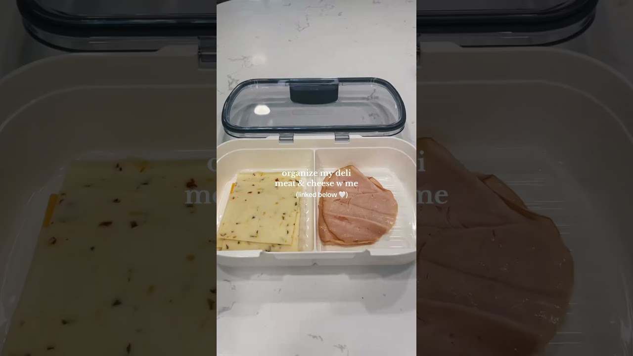 Staying organized with containers! 