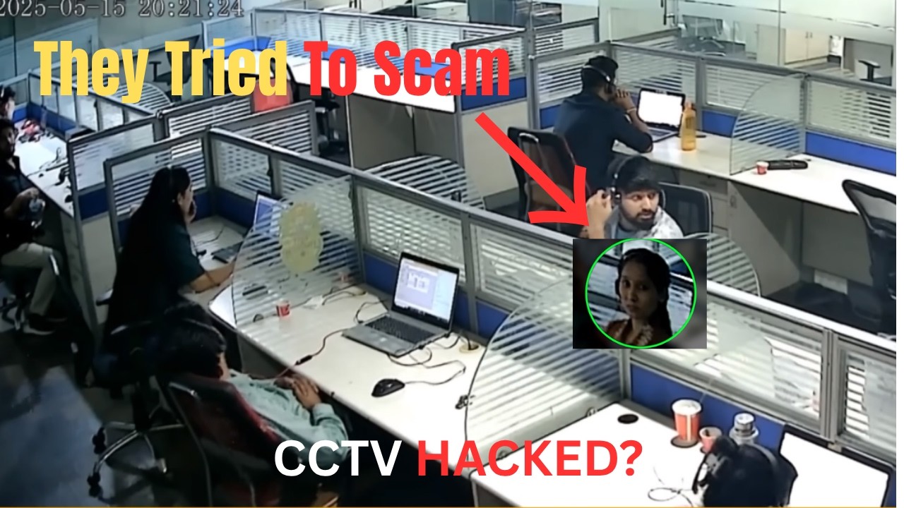 Inside a Scam Call Center — Caught Live on CCTV - YouTube