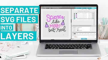 How to Separate SVG Files into Layers using Silhouette Studio