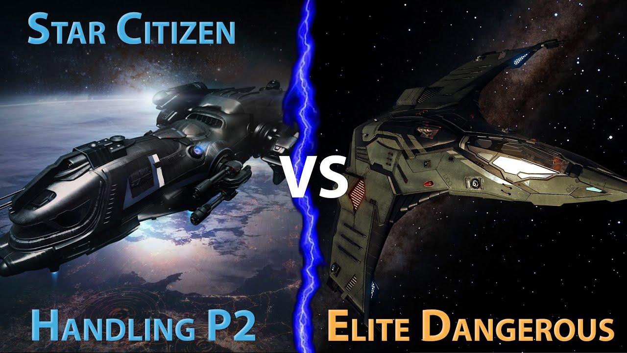 Star Citizen vs Elite Dangerous: Ship Handling Part 2 - YouTube