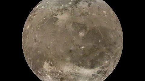 Ganymede Surface Rotation