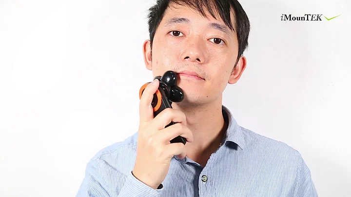 GPCT1802 - 4D Rechargeable Electric Razor IPX7 Waterproof Wet & Dry 5 Floating Head Rotary Shavers