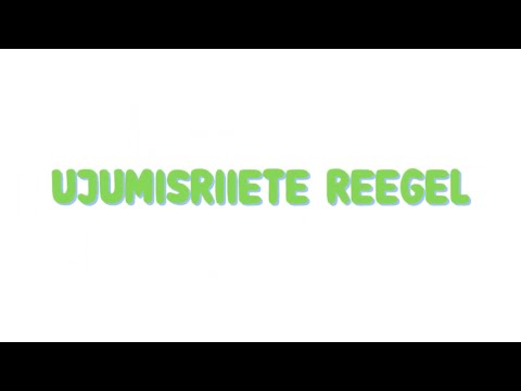 Video: Mis on sidgwicki reegel?