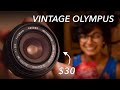 Can a $30 vintage Olympus lens outperform a modern kit lens? // Olympus OM G.Zuiko Auto-W