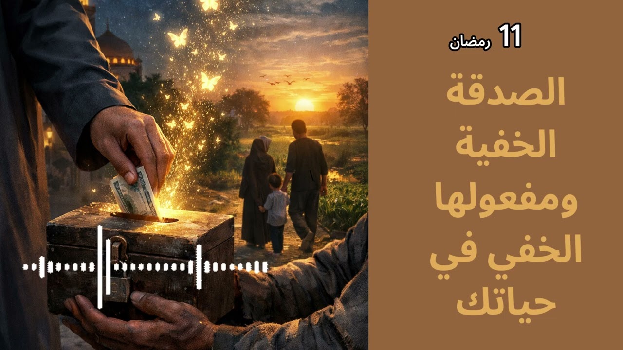 الصدقة الخفية ومفعولها الخفي في حياتك