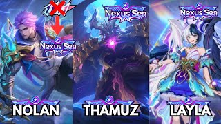 NEXUS SEA SQUAD IS COMING - NOLAN SKIN TAG CHANGED, THAMUZ AND LAYLA SKIN CONFIRMED!