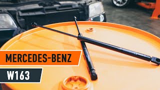 Гледайте нашето видео ръководство за отстраняване на проблеми с Автоматични амортисьори за багажник MERCEDES-BENZ